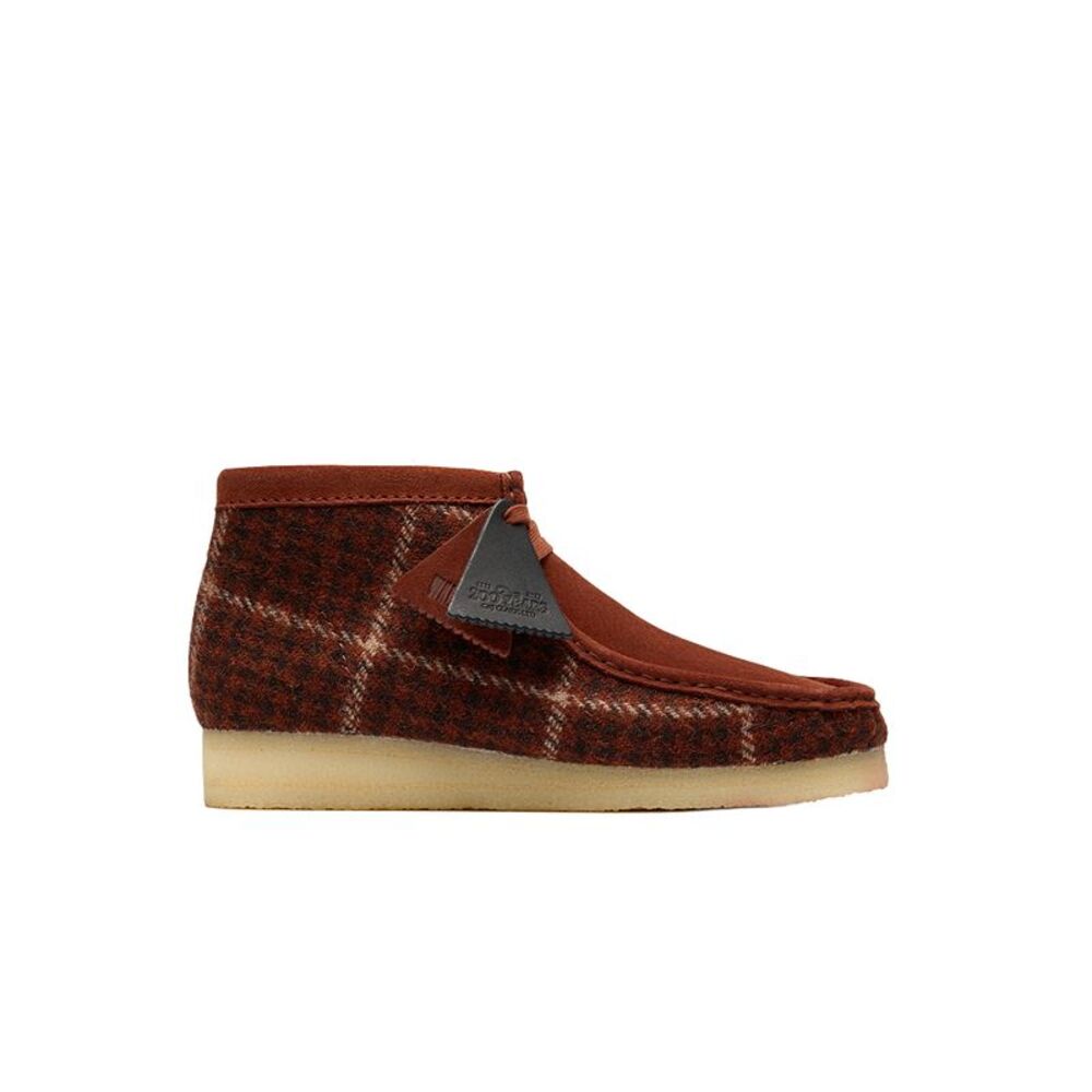 Clarks Boots Wallabee Mens Brown 26182793